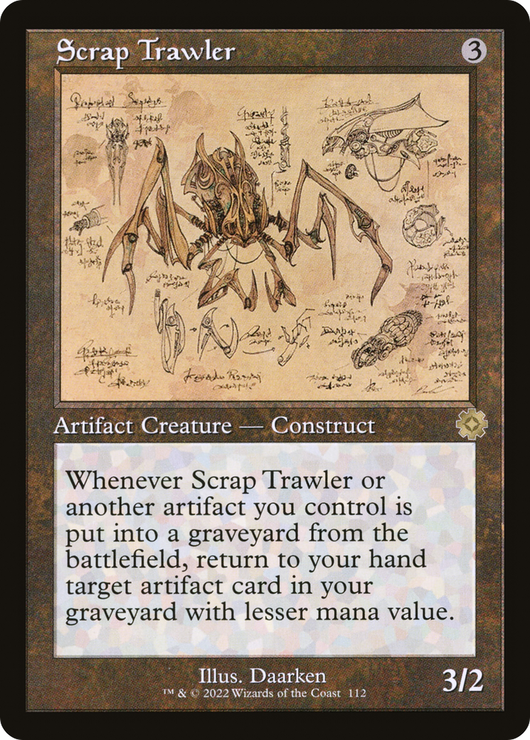 Image of Scrap Trawler (Retro Schematic) [The Brothers' War Retro Artifacts]