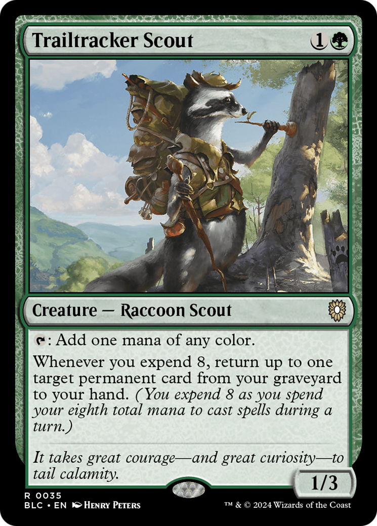 Image of Trailtracker Scout [Bloomburrow Commander]