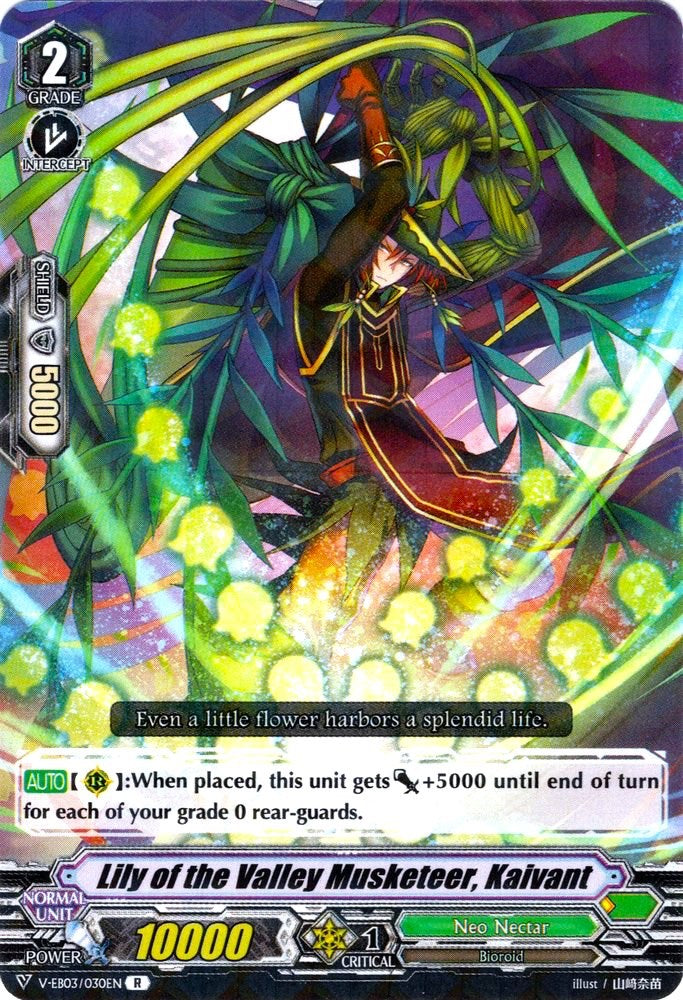 Image of Lily of the Valley Musketeer, Kaivant (V-EB03/030EN) [ULTRARARE MIRACLE COLLECTION]