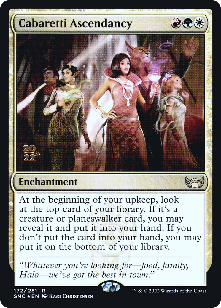 Image of Cabaretti Ascendancy [Streets of New Capenna Prerelease Promos]