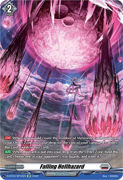 Image of Falling Hellhazard (D-BT04/SP43EN) [Awakening of Chakrabarthi]