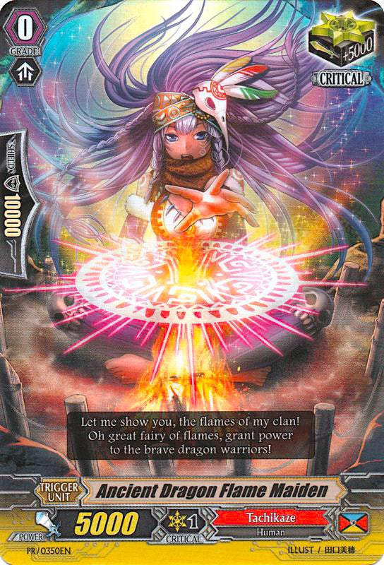 Image of Ancient Dragon Flame Maiden (PR/0350EN) [Promo Cards]