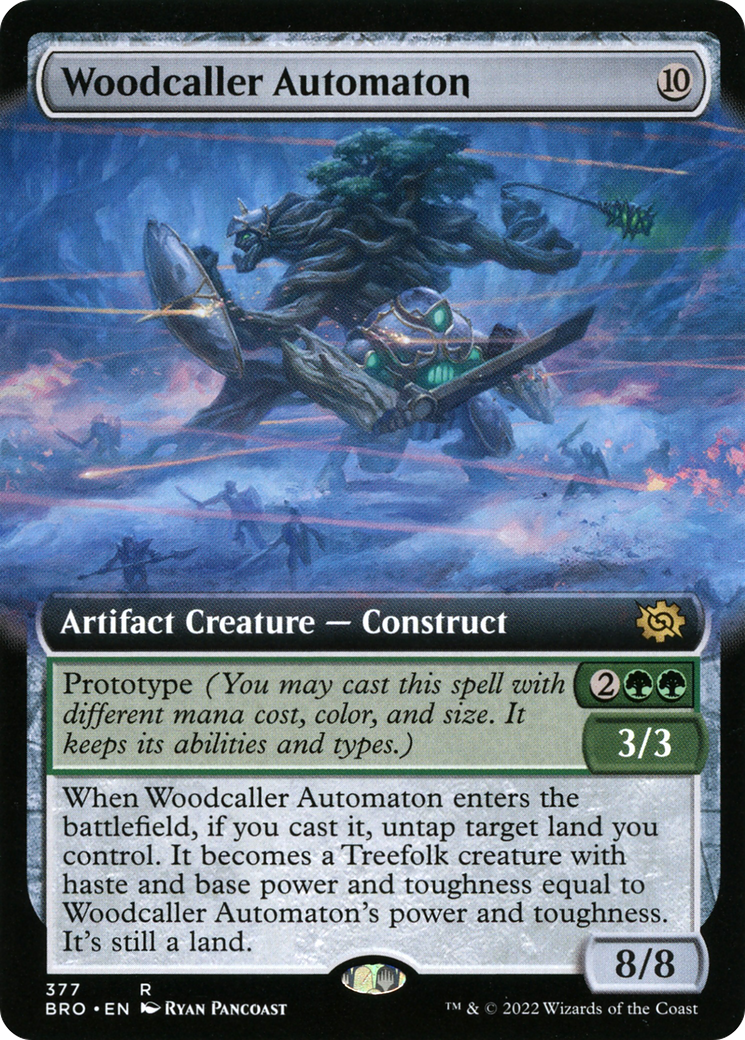 Image of Woodcaller Automaton (Extended Art) [The Brothers' War]