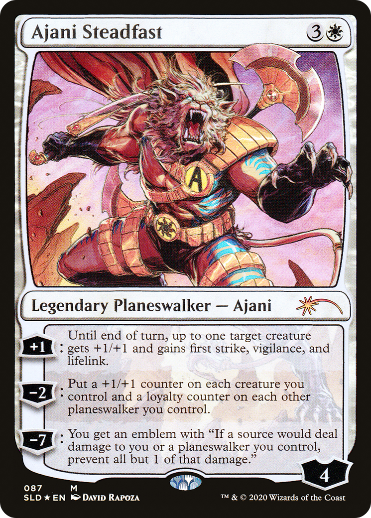 Image of Ajani Steadfast [Secret Lair Drop Series]