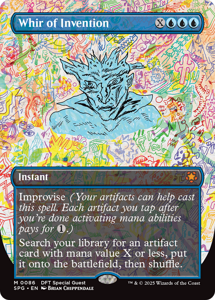 Image of Whir of Invention (Borderless) [Aetherdrift Special Guests]