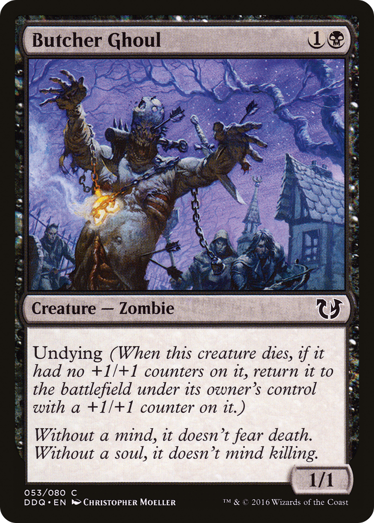 Image of Butcher Ghoul [Duel Decks: Blessed vs. Cursed]