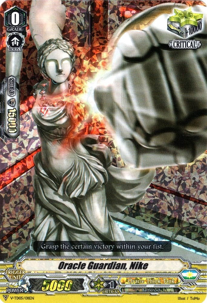 Image of Oracle Guardian, Nike (Parallel Foil) (V-TD05/011EN) [Misaki Tokura]
