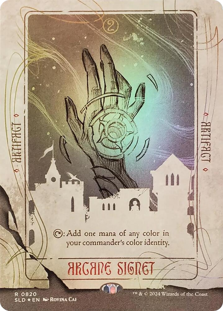 Image of Arcane Signet (0820) (Rainbow Foil) [Secret Lair Drop Series]