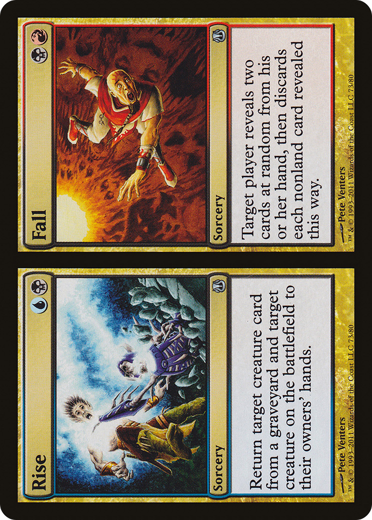 Image of Rise // Fall [Duel Decks: Ajani vs. Nicol Bolas]
