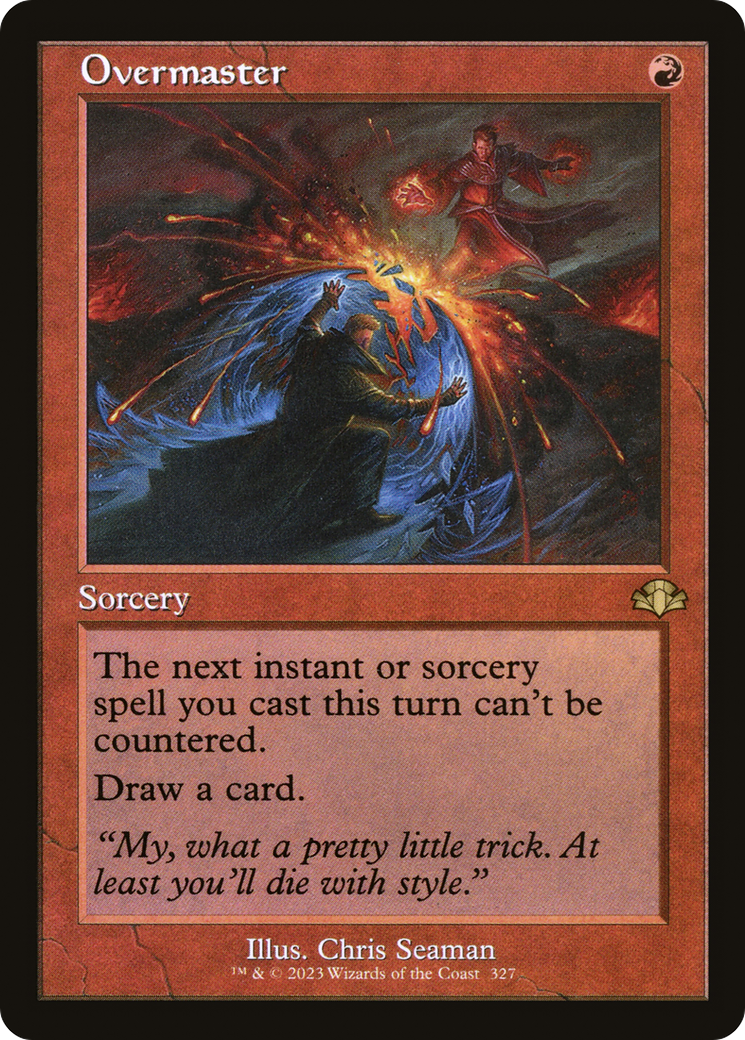 Image of Overmaster (Retro) [Dominaria Remastered]