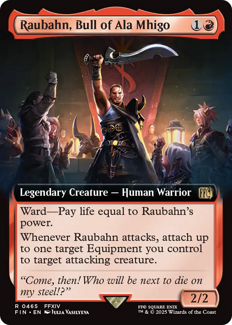Image of Raubahn, Bull of Ala Mhigo (Extended Art) [FINAL FANTASY]