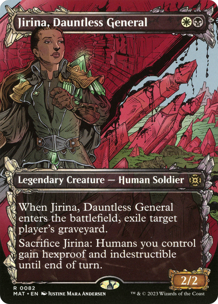 Image of Jirina, Dauntless General (Showcase) [March of the Machine: The Aftermath]