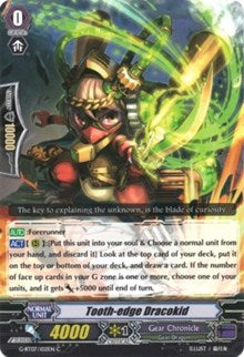 Image of Tooth-edge Dracokid (G-BT07/102EN) [Glorious Bravery of Radiant Sword]