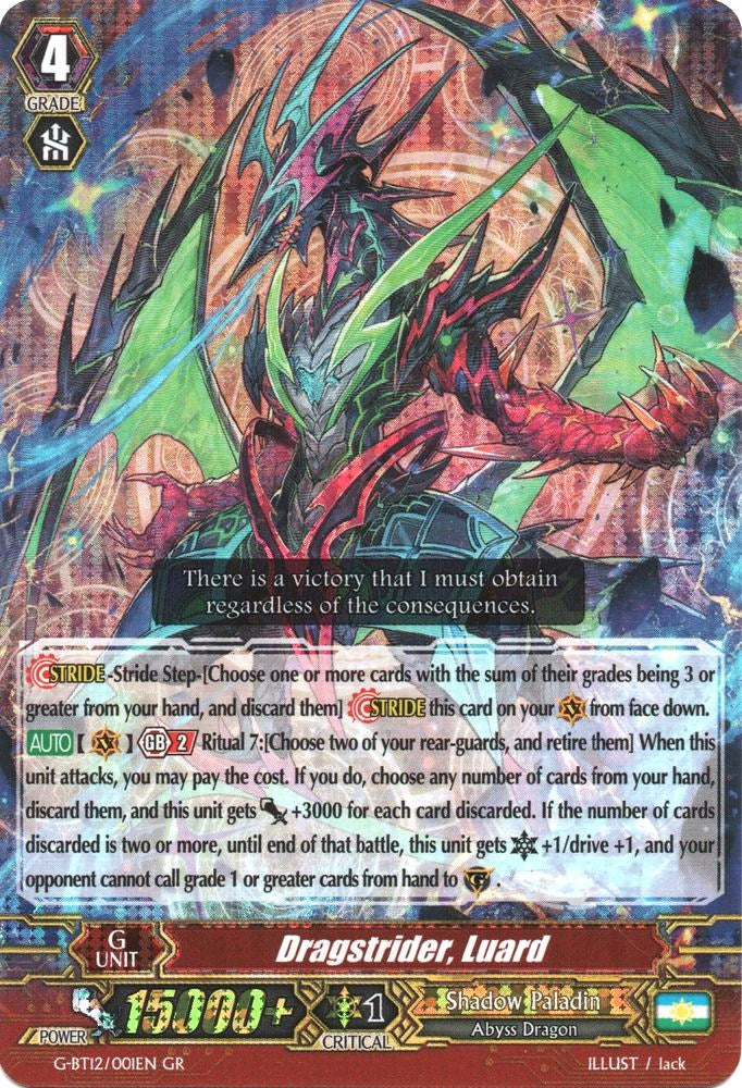 Dragstrider, Luard (G-BT12/001EN) [Dragon King's Awakening]