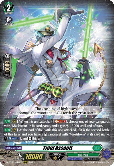 Image of Tidal Assault (D-BT08/010EN) [Minerva Rising]
