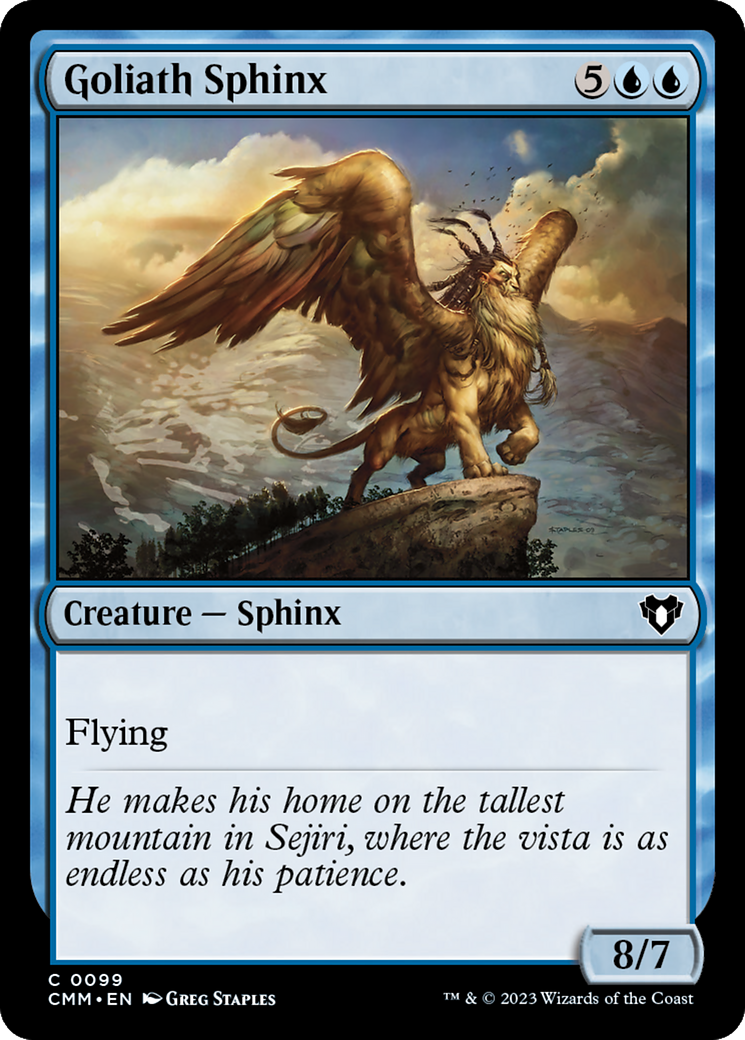 Image of Goliath Sphinx [Commander Masters]