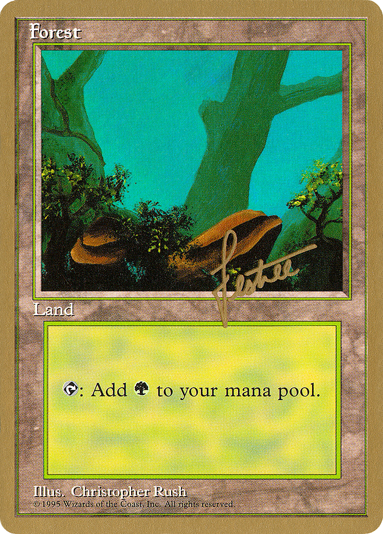Image of Forest (bl377) (Bertrand Lestree) [Pro Tour Collector Set]