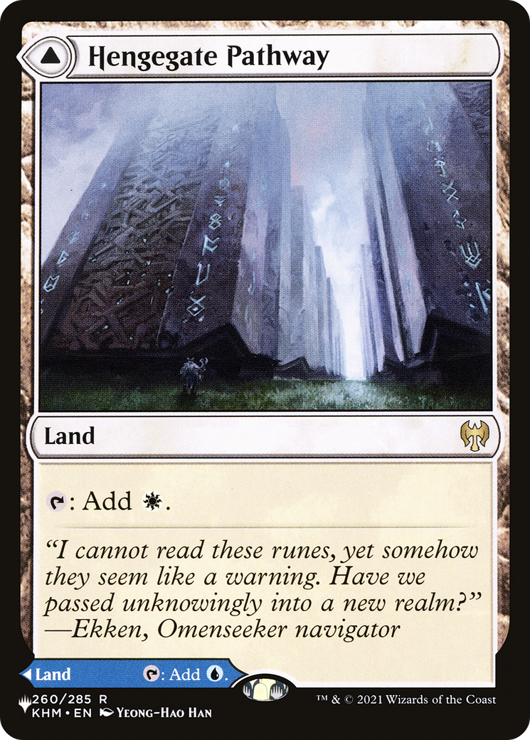 Image of Hengegate Pathway // Mistgate Pathway [Secret Lair: From Cute to Brute]