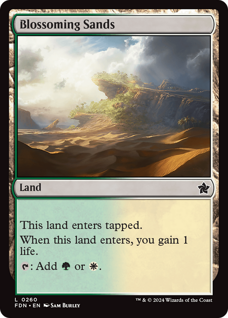 Image of Blossoming Sands [Foundations]