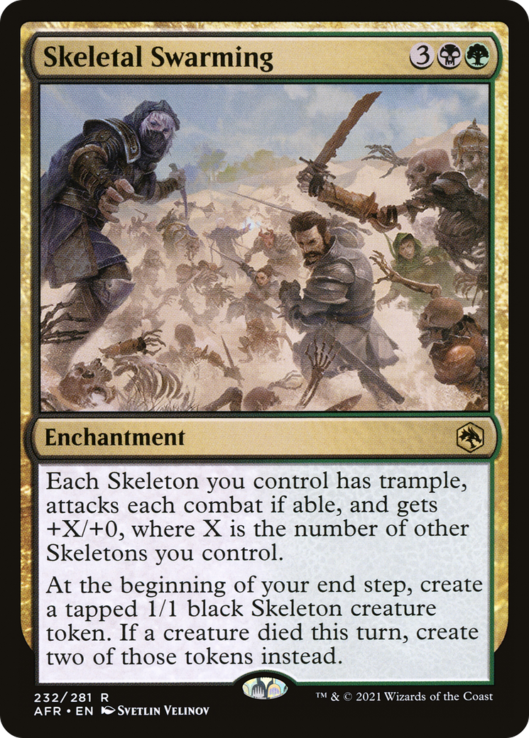 Image of Skeletal Swarming [Dungeons & Dragons: Adventures in the Forgotten Realms]