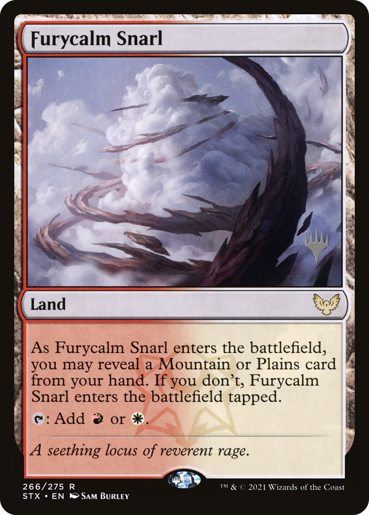 Image of Furycalm Snarl (Promo Pack) [Strixhaven: School of Mages Promos]