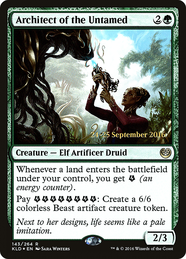 Image of Architect of the Untamed [Kaladesh Prerelease Promos]