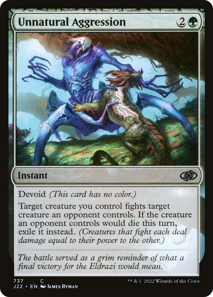 Image of Unnatural Aggression [Jumpstart 2022]