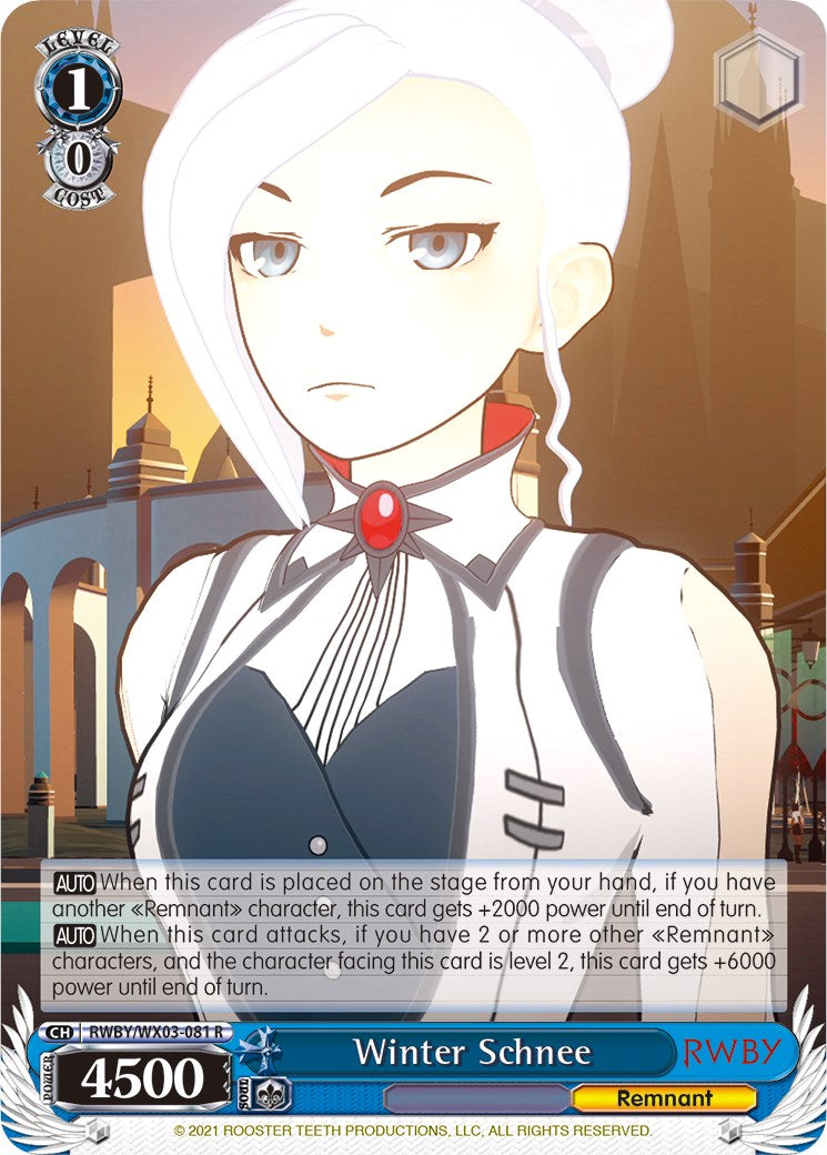 Image of Winter Schnee (RWBY/WX03-081 R) [RWBY]