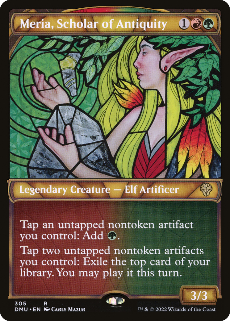 Image of Meria, Scholar of Antiquity (Showcase) [Dominaria United]