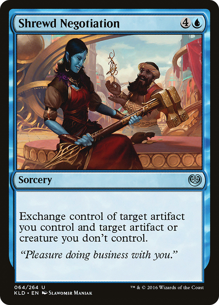 Image of Shrewd Negotiation [Kaladesh]