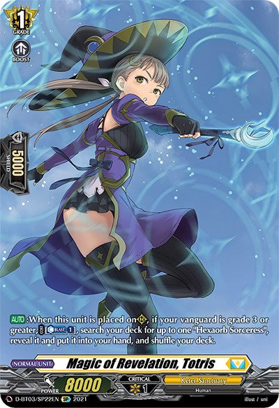 Image of Magic of Revelation, Totris (D-BT03/SP22EN) [Advance of Intertwined Stars]