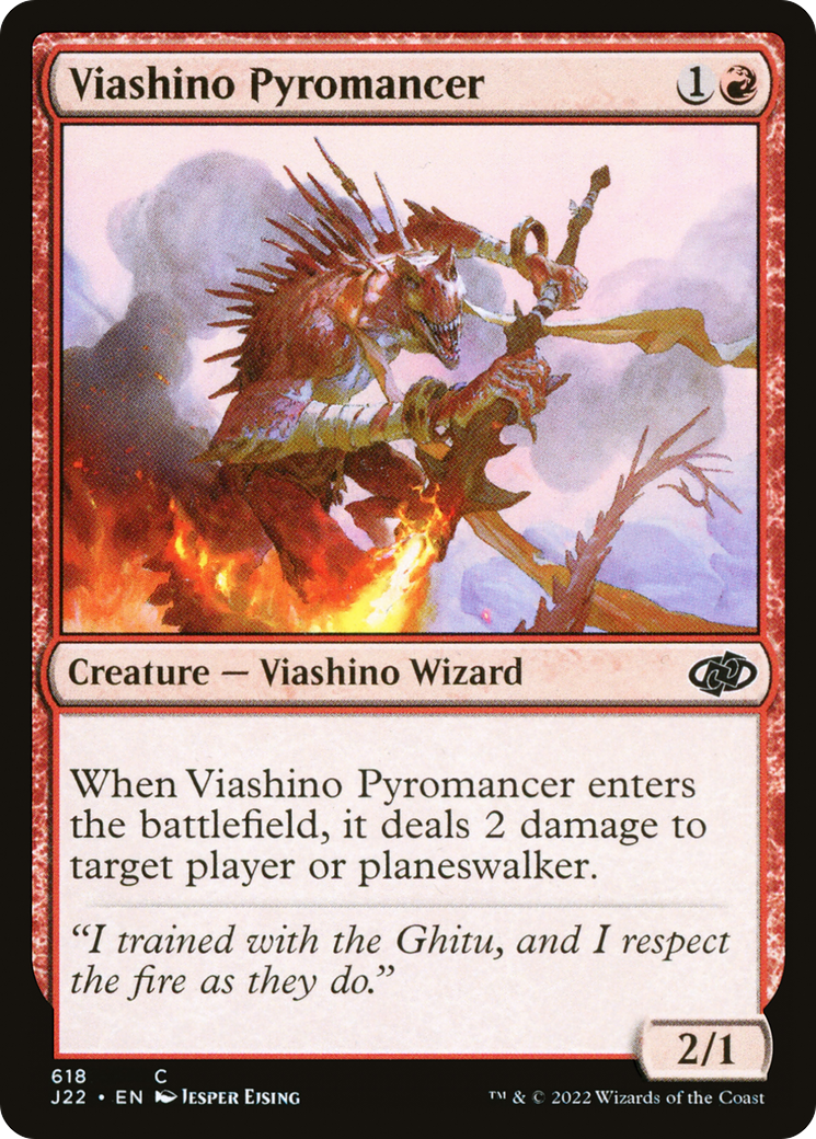 Image of Viashino Pyromancer [Jumpstart 2022]