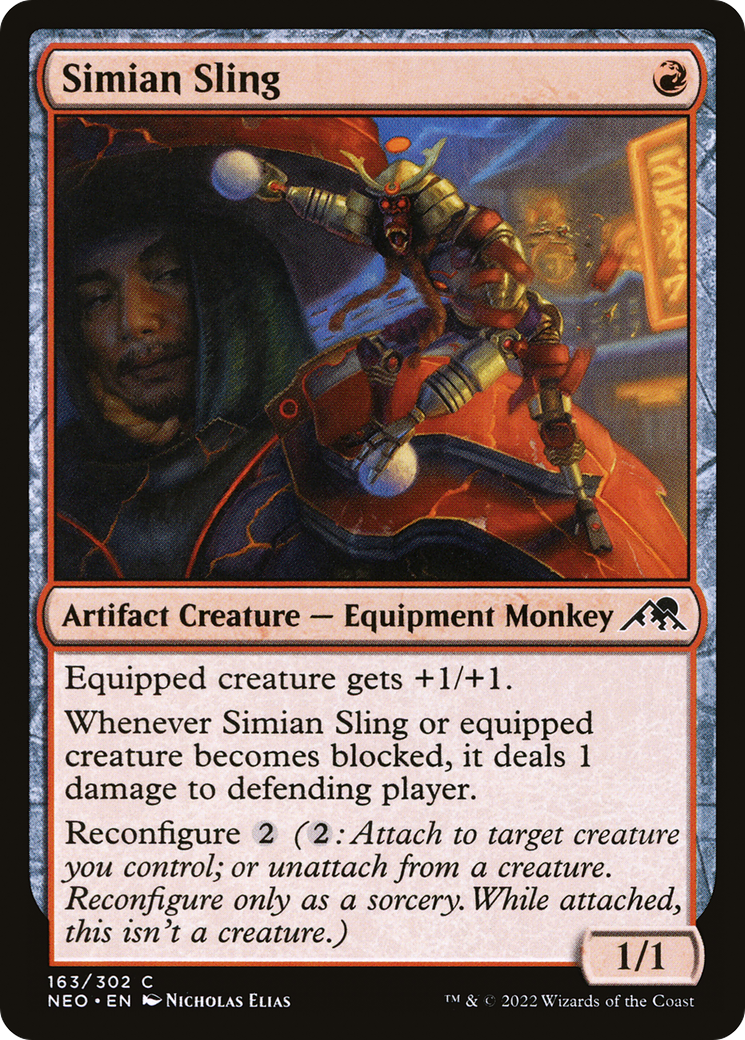Image of Simian Sling [Kamigawa: Neon Dynasty]