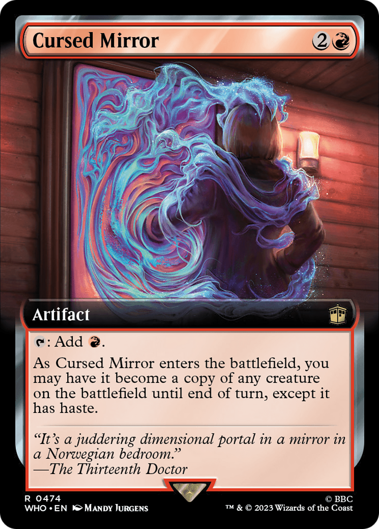 Image of Cursed Mirror (Extended Art) [Doctor Who]