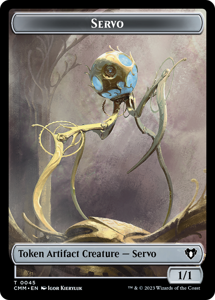 Image of Servo Token [Commander Masters Tokens]