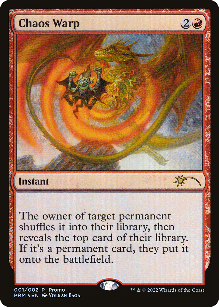 Image of Chaos Warp [Wizards Play Network 2024]