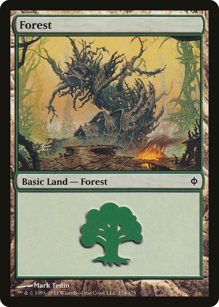 Image of Forest (174) [New Phyrexia]