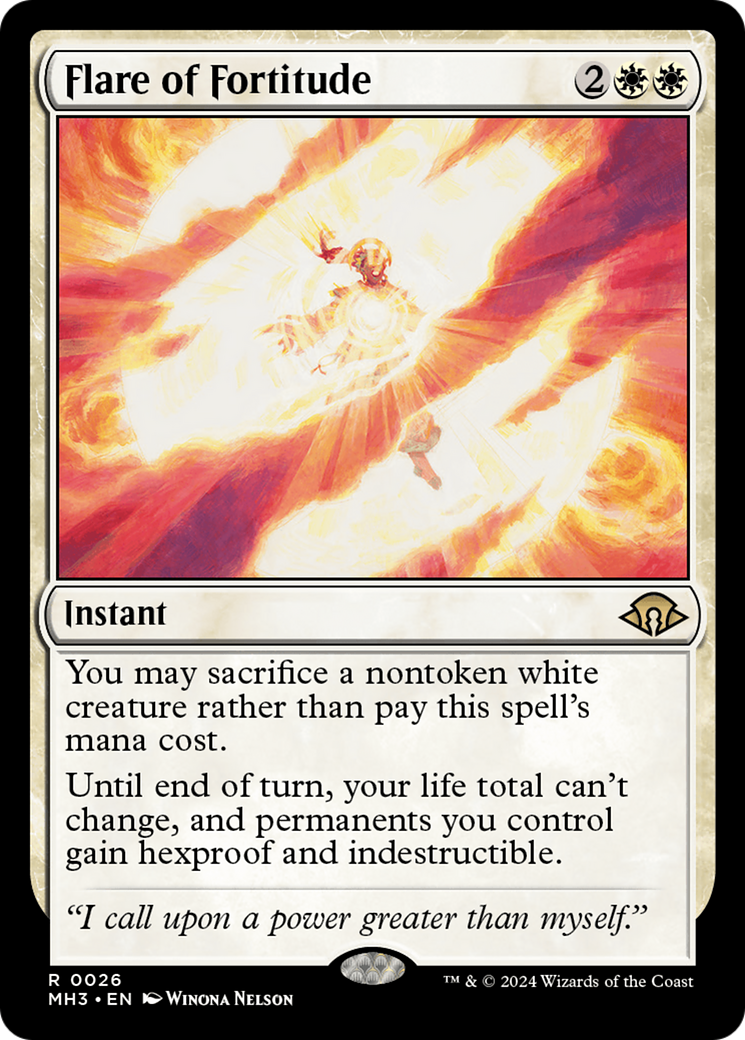Image of Flare of Fortitude [Modern Horizons 3]