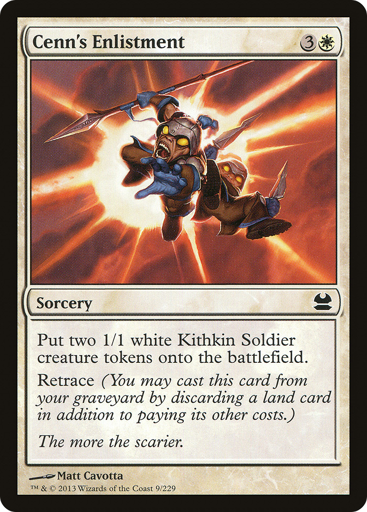 Image of Cenn's Enlistment [Modern Masters]