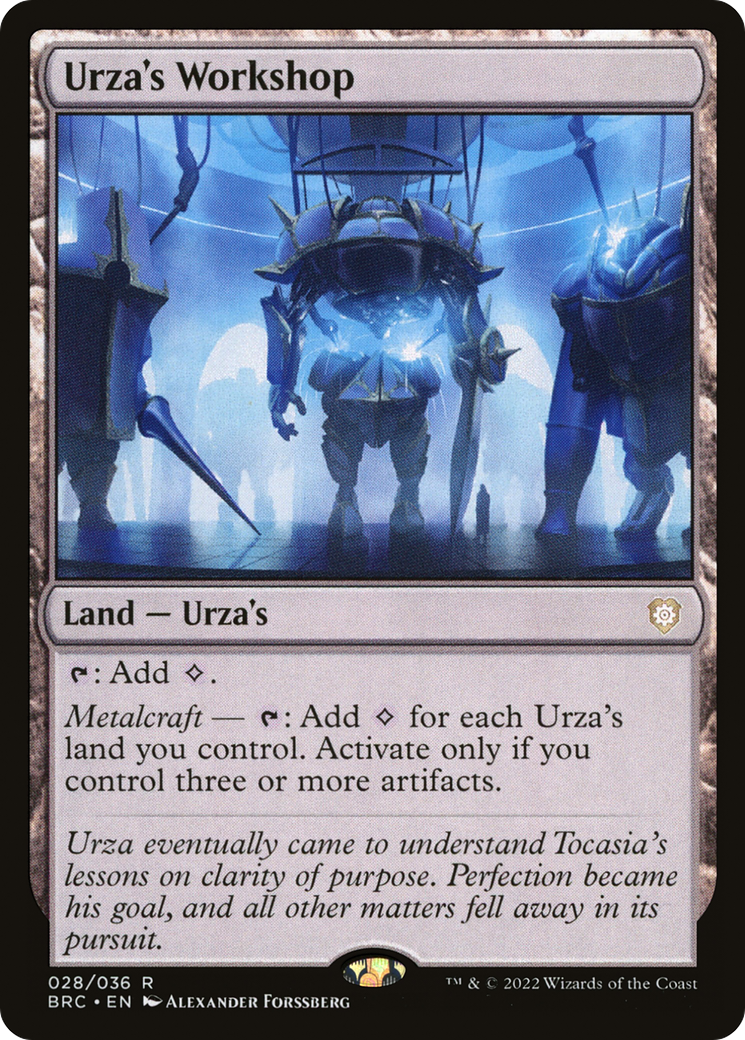 Image of Urza's Workshop [The Brothers' War Commander]