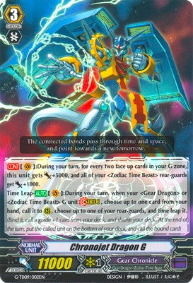 Image of Chronojet Dragon G (G-TD09/002EN) [True Zodiac Time Beasts]