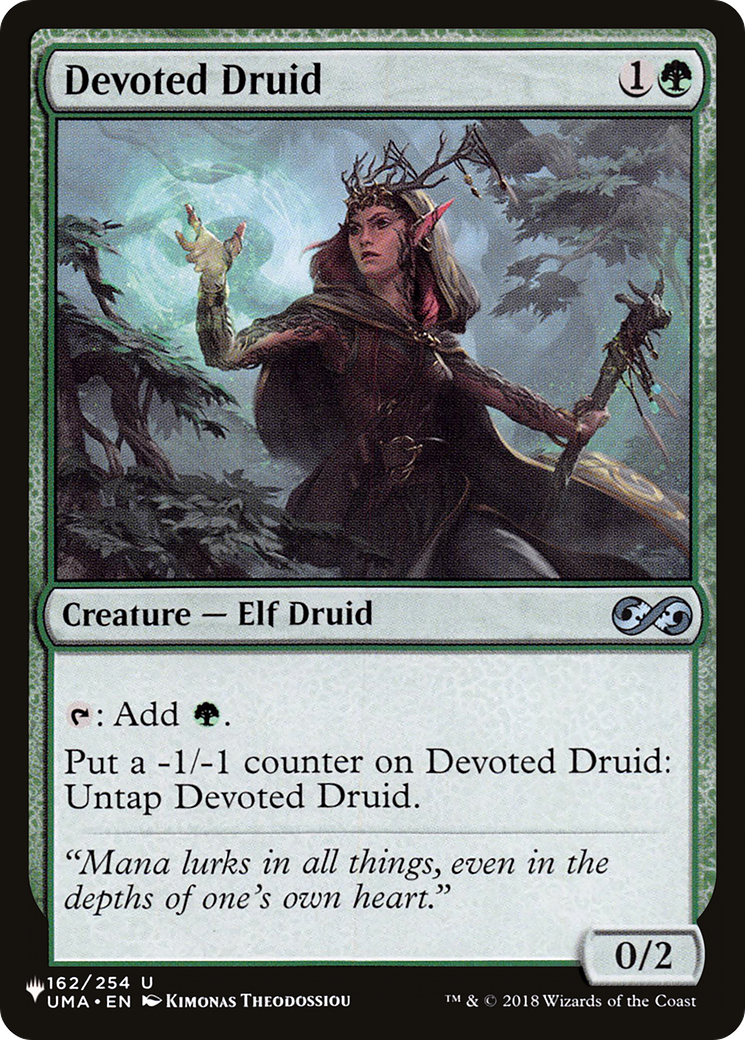 Image of Devoted Druid [The List]