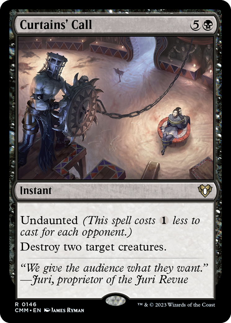 Image of Curtains' Call [Commander Masters]