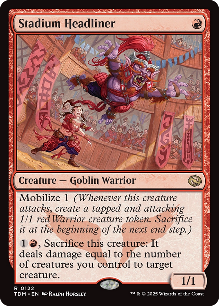 Image of Stadium Headliner [Tarkir: Dragonstorm]