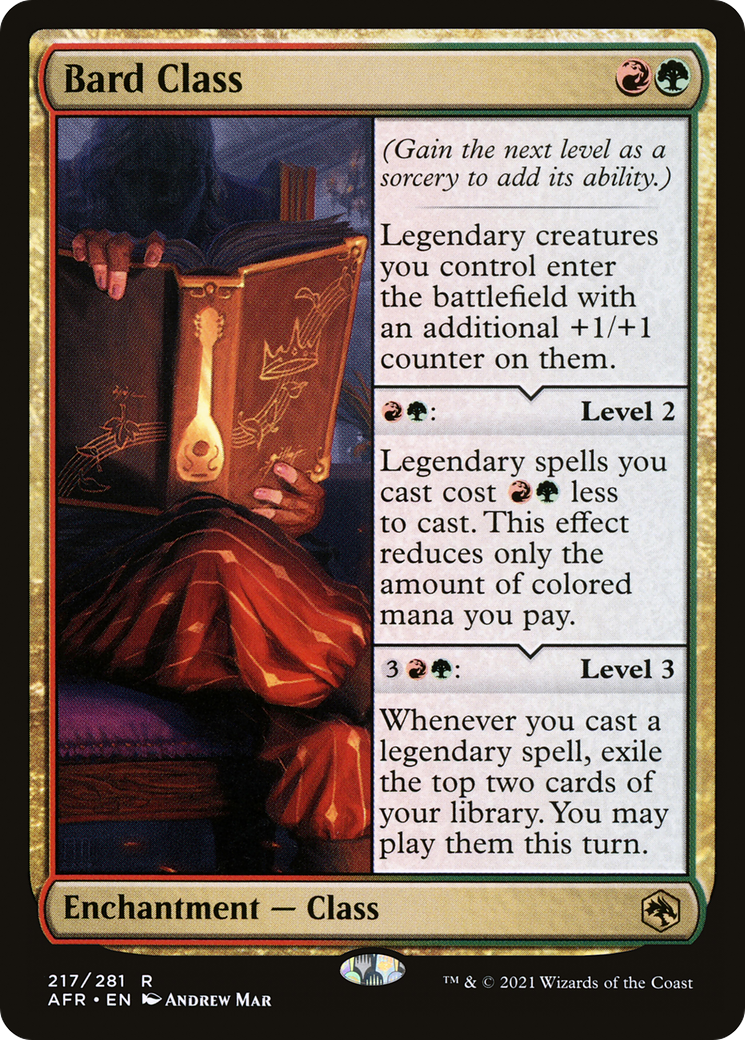 Image of Bard Class [Dungeons & Dragons: Adventures in the Forgotten Realms]