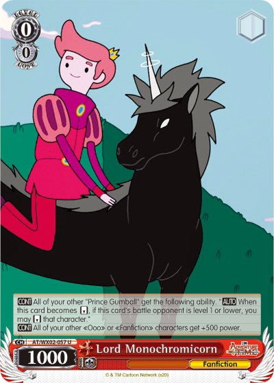 Image of Lord Monochromicorn (AT/WX02-057 U) [Adventure Time]