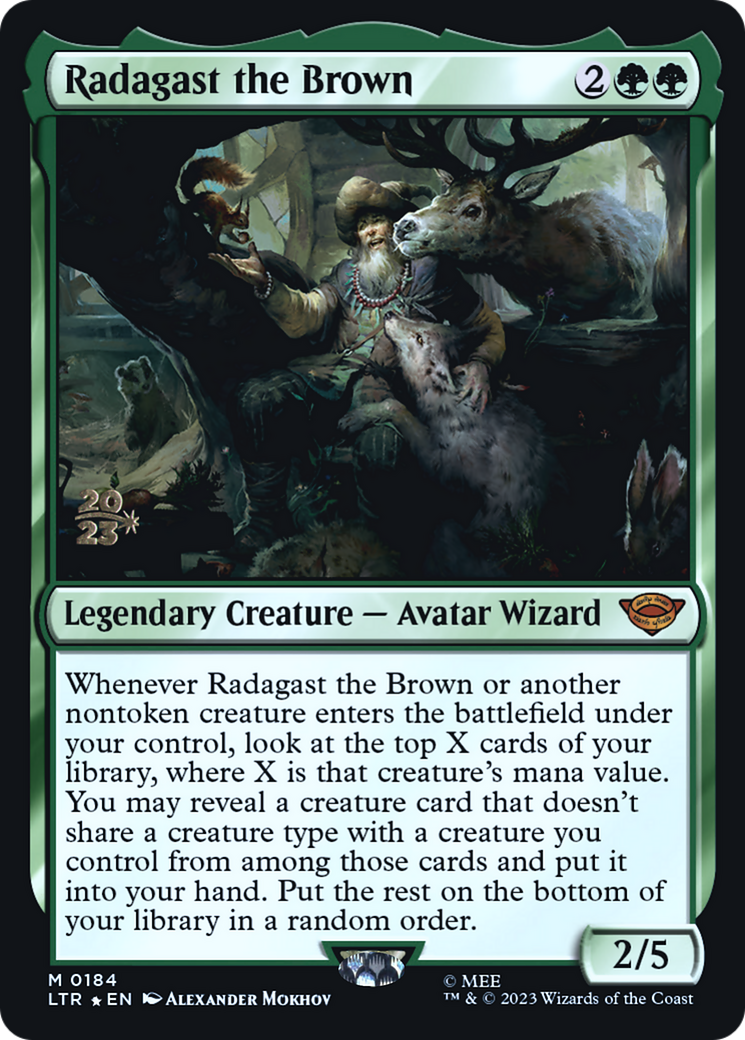 Image of Radagast the Brown [The Lord of the Rings: Tales of Middle-Earth Prerelease Promos]