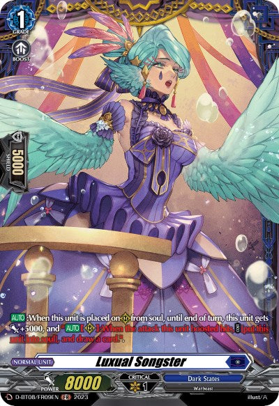 Image of Luxual Songster (D-BT08/FR09EN) [Minerva Rising]