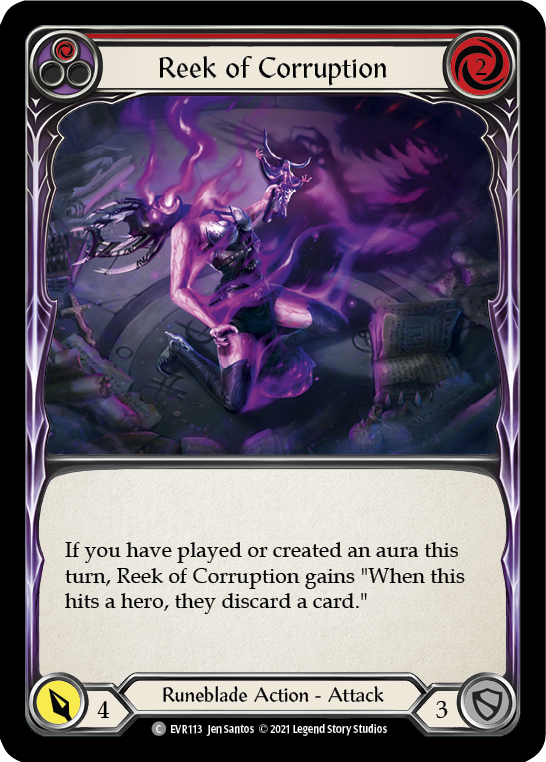 Image of Reek of Corruption (Red) [EVR113] (Everfest)  1st Edition Normal