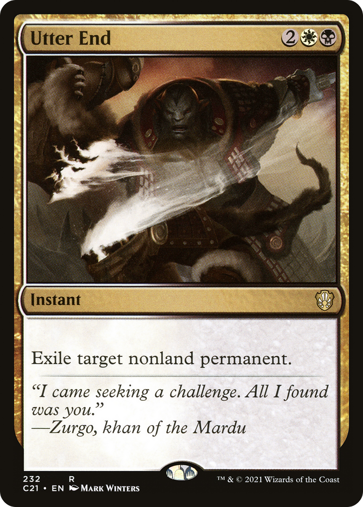 Image of Utter End [Commander 2021]